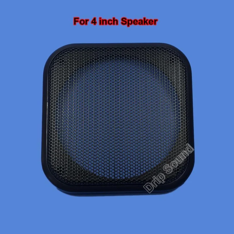 Für 3"/4"/5"/6" Zoll Auto-Audio-Lautsprecher-Umwandlungsnetzabdeckung, dekorativer Kreis-Metallgittergrill