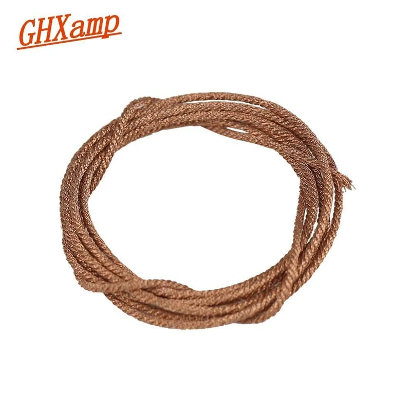 GHXAMP 1M 12-Strang-Bühnenlautsprecher Anschlusskabel Subwoofer Geflochtener Kupferdraht Für die Reparatur von 8 "10" Zoll Woofer PA-Lautsprechern