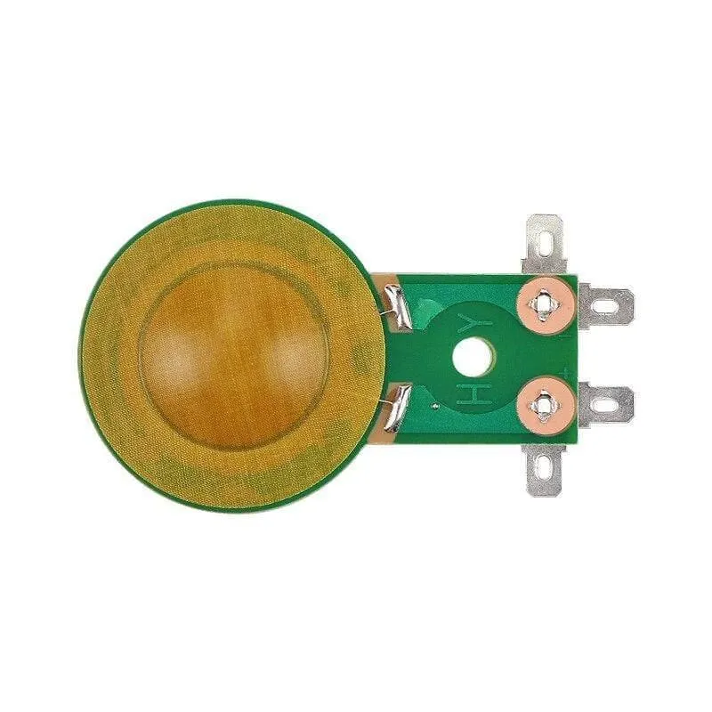 GHXAMP Universal 25.5mm Höhen Schwingspule Horn Hochtöner Membran Harz Film Lange Rahmen Fahrer Kopf Bühne Lautsprecher Reparatur 2PCS