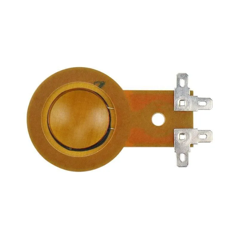 GHXAMP Universal 25.5mm Höhen Schwingspule Horn Hochtöner Membran Harz Film Lange Rahmen Fahrer Kopf Bühne Lautsprecher Reparatur 2PCS