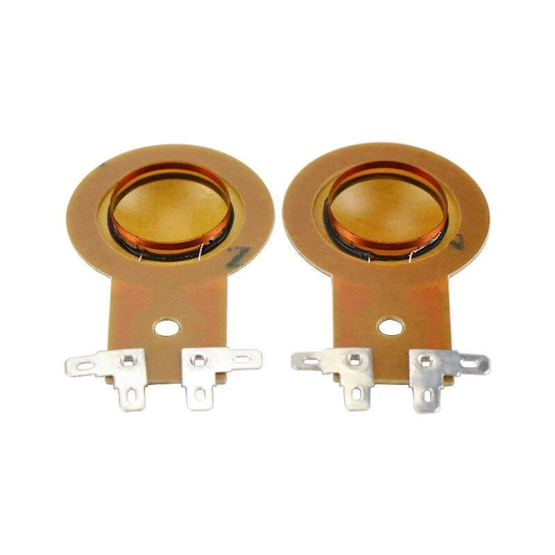 GHXAMP Universal 25.5mm Höhen Schwingspule Horn Hochtöner Membran Harz Film Lange Rahmen Fahrer Kopf Bühne Lautsprecher Reparatur 2PCS