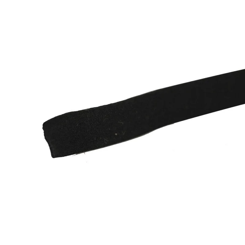 GHXAMP 2 Meter 10 * 1MM EVA Lautsprecher Reparatur Dichtungsstreifen Lautsprecher Schwarz Einseitige Kunststoff-Stoßdämpfer-Dichtung