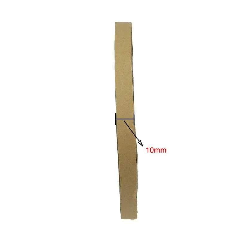 GHXAMP 2 Meter 10 * 1MM EVA Lautsprecher Reparatur Dichtungsstreifen Lautsprecher Schwarz Einseitige Kunststoff-Stoßdämpfer-Dichtung