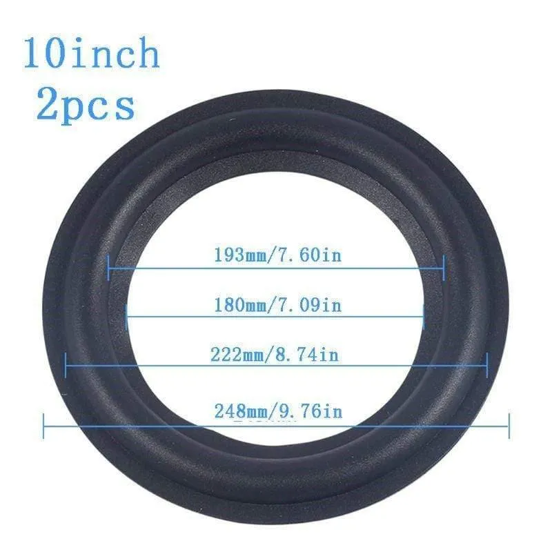 4/5 / 6.5 / 8/10/12 Zoll Lautsprecher mit hoher Elastizität Surround Repair Foam Woofer Edge Ersatzschaumgummi