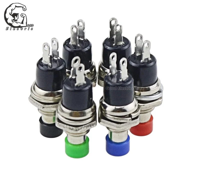 10 Stück / 5 Stück PBS-110 Mini Momentary Push Button Schalter für Modellbahn Hobby 7mm Pack ein-aus