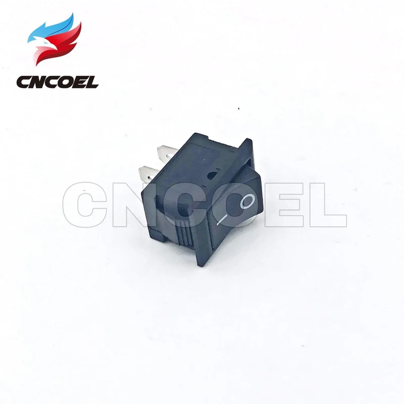 10 Stück / Los SCHWARZ Druckknopfschalter 15 * 21 mm 2PIN EIN / AUS Bootswippschalter 6A 250VAC / 10A 125VAC Mikroschalter