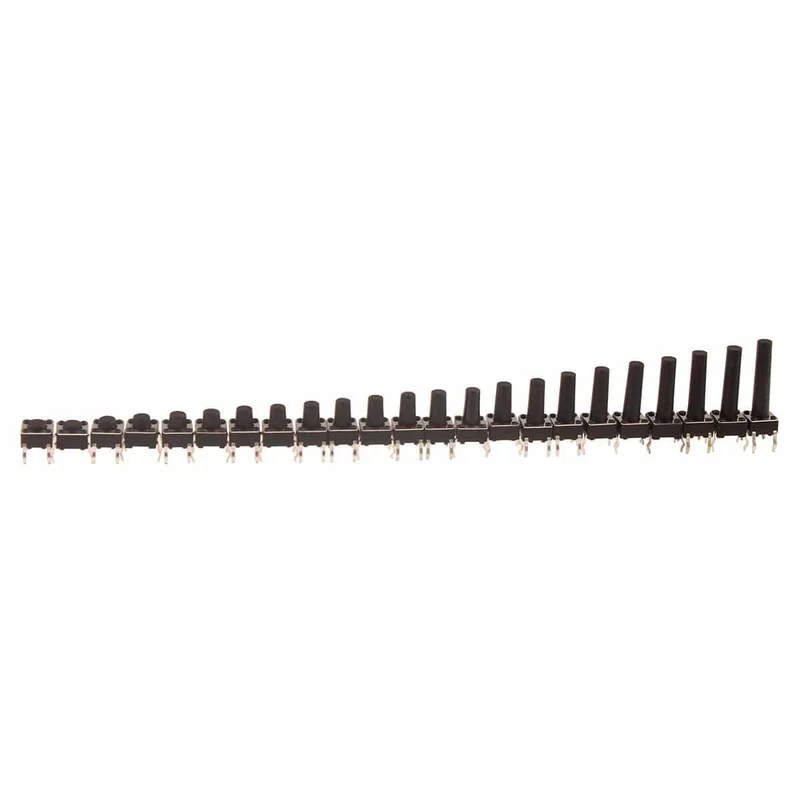 Mikroschalter 6x6mm Panel PCB Momentary Tactile Tact Mini Druckschalter DIP 4pin 6x6x4.3/4.5/5/6/18 MM 6*6*4.3mm 4.5mm