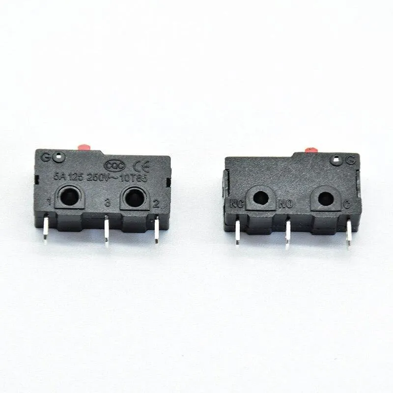 5 Stücke Mini Micro Endschalter NO NC 3 Pins Leiterplattenklemmen SPDT 5A 125 V 250 V Rollenhebel Snap Action Push Mikroschalter