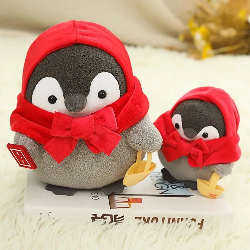 Kawaii Pinguin Plüsch Puppe Anhänger Cosplay Kaninchen & Panda & Tiger Spielzeug Baby Weiche Tier Pinguin Puppe Kinder Mädchen Geburtstag geschenk