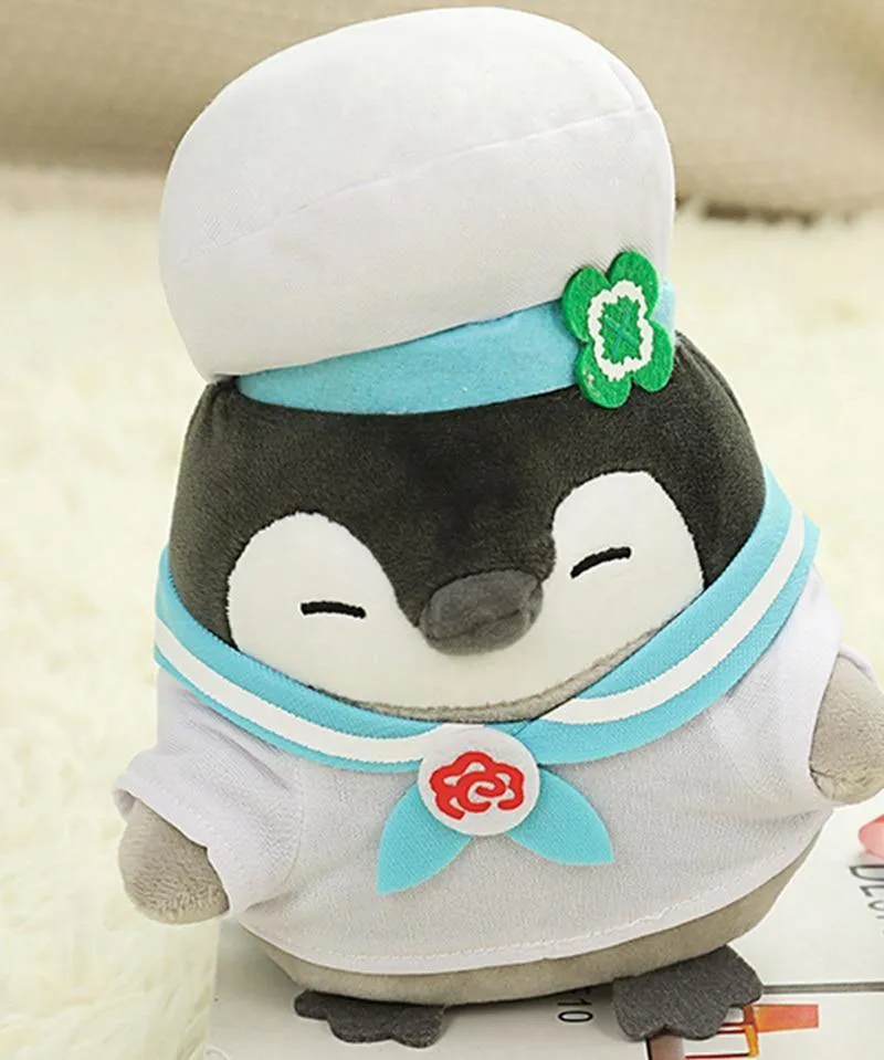 Kawaii Pinguin Plüsch Puppe Anhänger Cosplay Kaninchen & Panda & Tiger Spielzeug Baby Weiche Tier Pinguin Puppe Kinder Mädchen Geburtstag geschenk