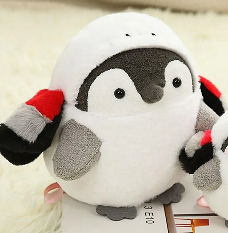 Kawaii Pinguin Plüsch Puppe Anhänger Cosplay Kaninchen & Panda & Tiger Spielzeug Baby Weiche Tier Pinguin Puppe Kinder Mädchen Geburtstag geschenk