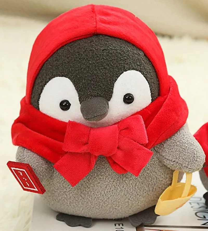 Kawaii Pinguin Plüsch Puppe Anhänger Cosplay Kaninchen & Panda & Tiger Spielzeug Baby Weiche Tier Pinguin Puppe Kinder Mädchen Geburtstag geschenk