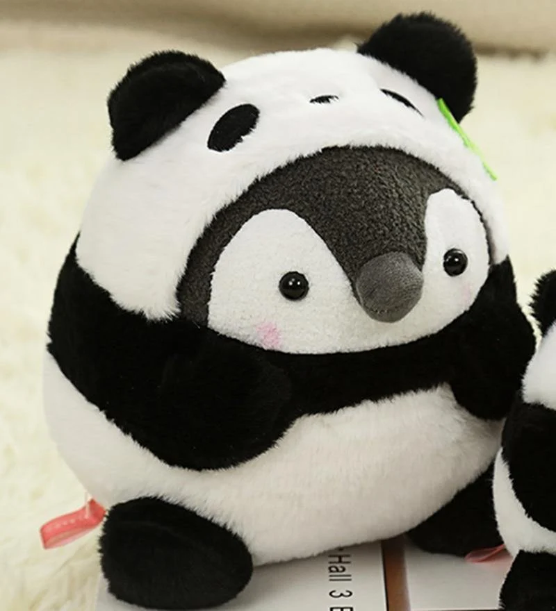 Kawaii Pinguin Plüsch Puppe Anhänger Cosplay Kaninchen & Panda & Tiger Spielzeug Baby Weiche Tier Pinguin Puppe Kinder Mädchen Geburtstag geschenk