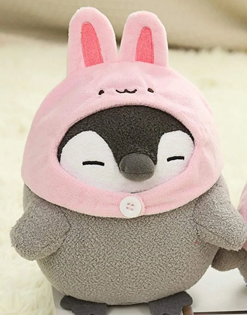 Kawaii Pinguin Plüsch Puppe Anhänger Cosplay Kaninchen & Panda & Tiger Spielzeug Baby Weiche Tier Pinguin Puppe Kinder Mädchen Geburtstag geschenk