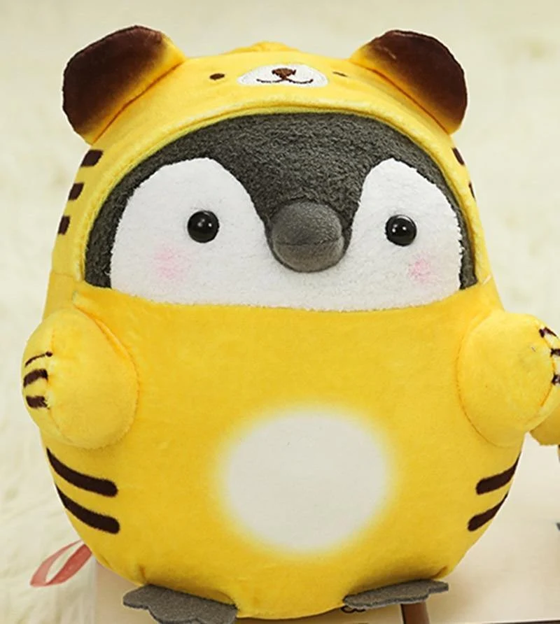 Kawaii Pinguin Plüsch Puppe Anhänger Cosplay Kaninchen & Panda & Tiger Spielzeug Baby Weiche Tier Pinguin Puppe Kinder Mädchen Geburtstag geschenk