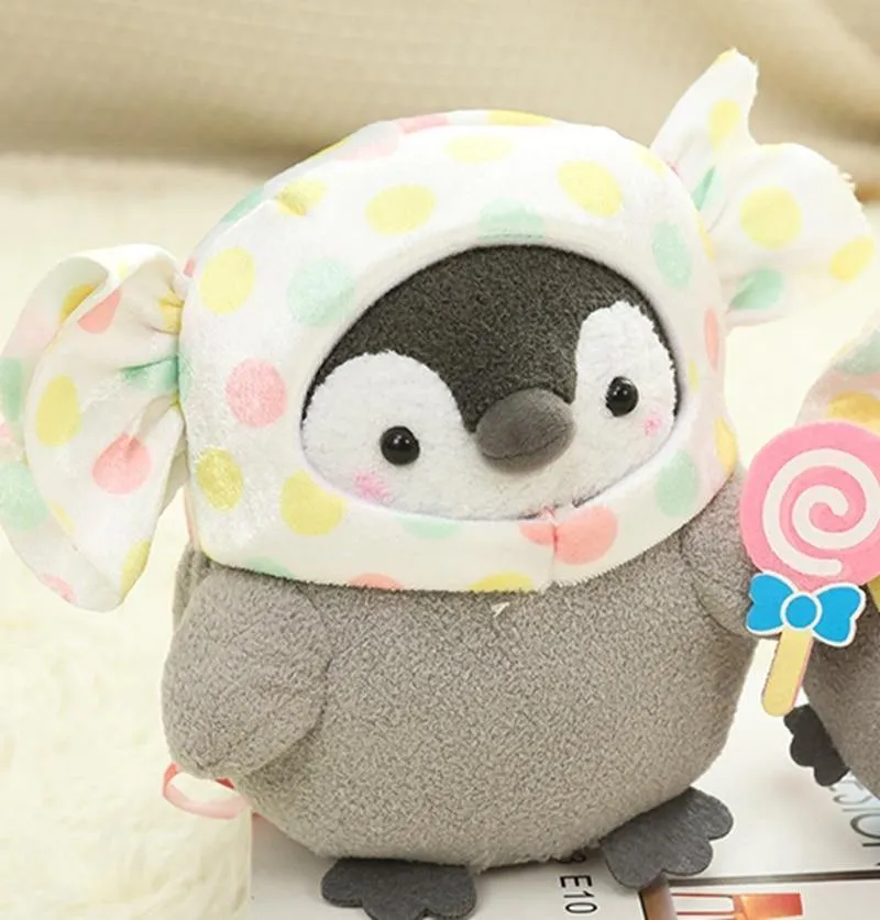 Kawaii Pinguin Plüsch Puppe Anhänger Cosplay Kaninchen & Panda & Tiger Spielzeug Baby Weiche Tier Pinguin Puppe Kinder Mädchen Geburtstag geschenk