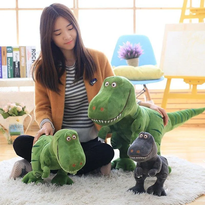 1pc 40-100cm New Dinosaur Plüschtier Cartoon Tyrannosaurus Niedliche Stofftierpuppen Für Kinder Kinder Jungen Geburtstagsgeschenk