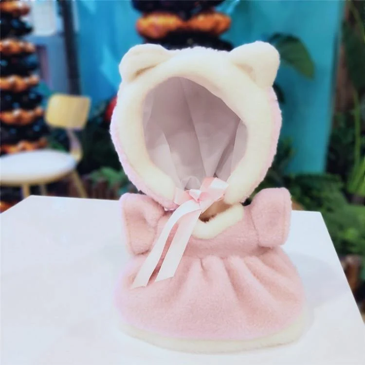 30cm LaLafanfan Cafe Ente Plüschtier Puppe Kleidung Cartoon Gelbe Ente Gefüllte Puppen Puppenzubehör Kinderspielzeug Geschenk Für Kinder