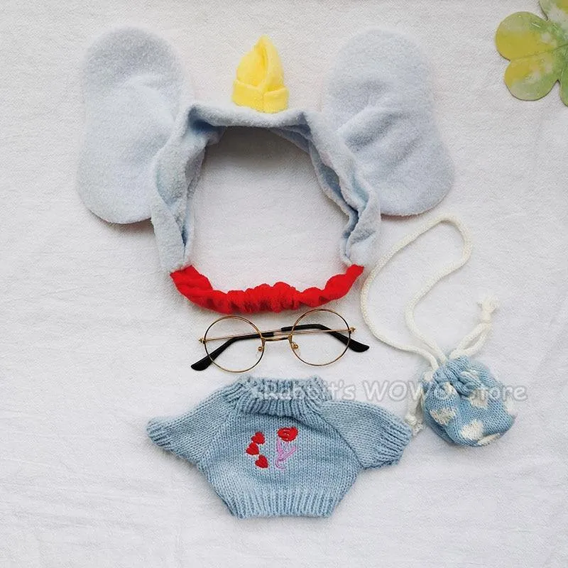 30cm LaLafanfan Cafe Ente Plüschtier Puppe Kleidung Cartoon Gelbe Ente Gefüllte Puppen Puppenzubehör Kinderspielzeug Geschenk Für Kinder