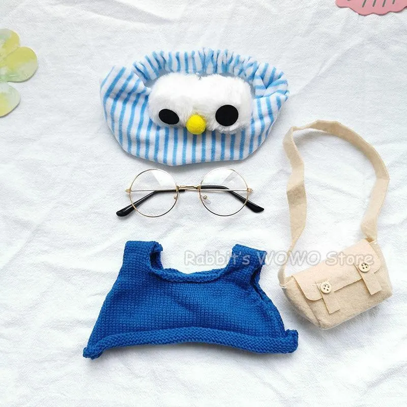 30cm LaLafanfan Cafe Ente Plüschtier Puppe Kleidung Cartoon Gelbe Ente Gefüllte Puppen Puppenzubehör Kinderspielzeug Geschenk Für Kinder