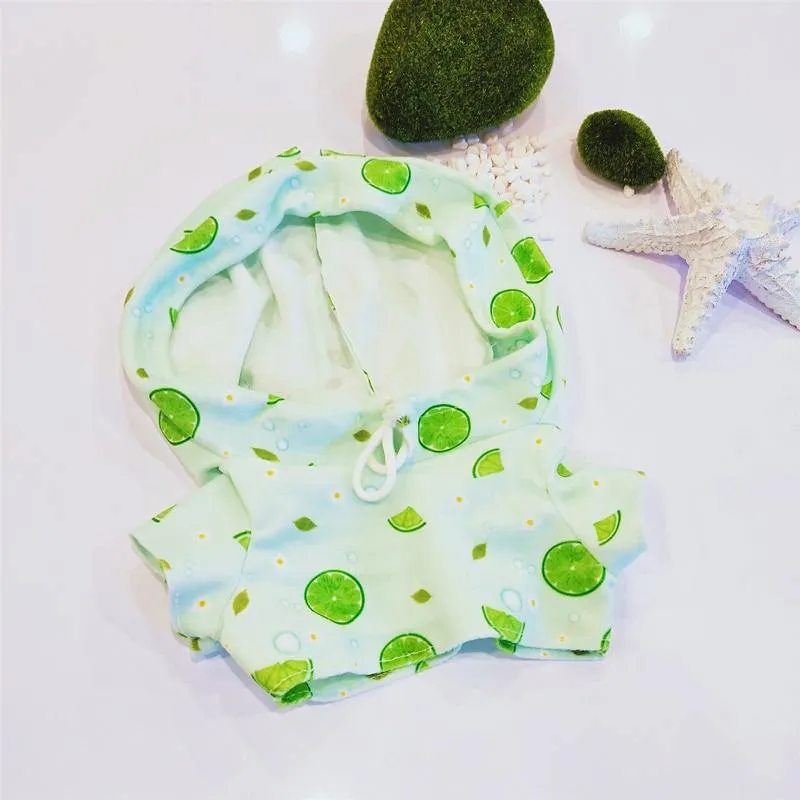 30cm LaLafanfan Cafe Ente Plüschtier Puppe Kleidung Cartoon Gelbe Ente Gefüllte Puppen Puppenzubehör Kinderspielzeug Geschenk Für Kinder
