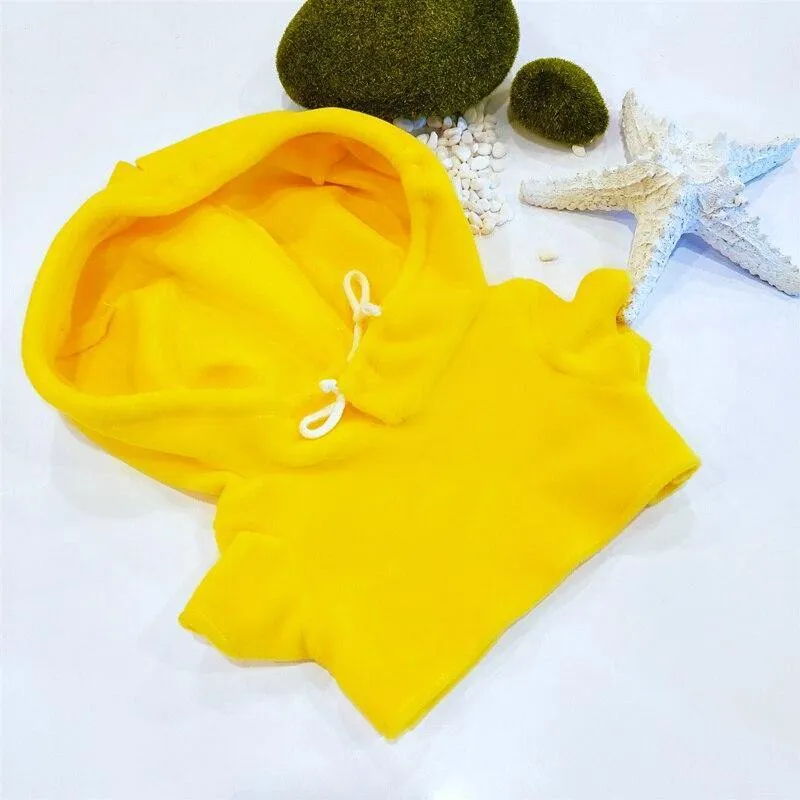 30cm LaLafanfan Cafe Ente Plüschtier Puppe Kleidung Cartoon Gelbe Ente Gefüllte Puppen Puppenzubehör Kinderspielzeug Geschenk Für Kinder