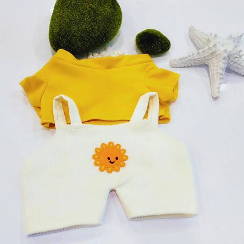 30cm LaLafanfan Cafe Ente Plüschtier Puppe Kleidung Cartoon Gelbe Ente Gefüllte Puppen Puppenzubehör Kinderspielzeug Geschenk Für Kinder