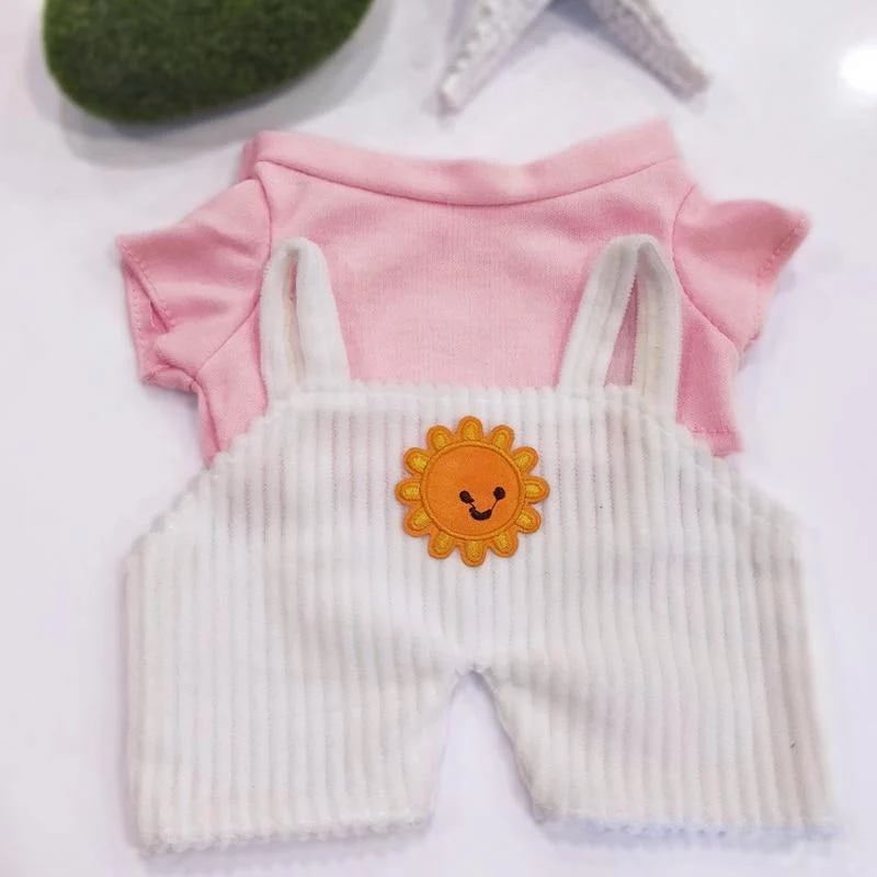 30cm LaLafanfan Cafe Ente Plüschtier Puppe Kleidung Cartoon Gelbe Ente Gefüllte Puppen Puppenzubehör Kinderspielzeug Geschenk Für Kinder