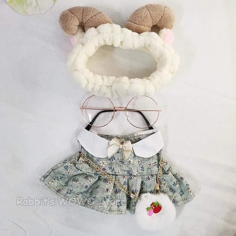 30cm LaLafanfan Cafe Ente Plüschtier Puppe Kleidung Cartoon Gelbe Ente Gefüllte Puppen Puppenzubehör Kinderspielzeug Geschenk Für Kinder