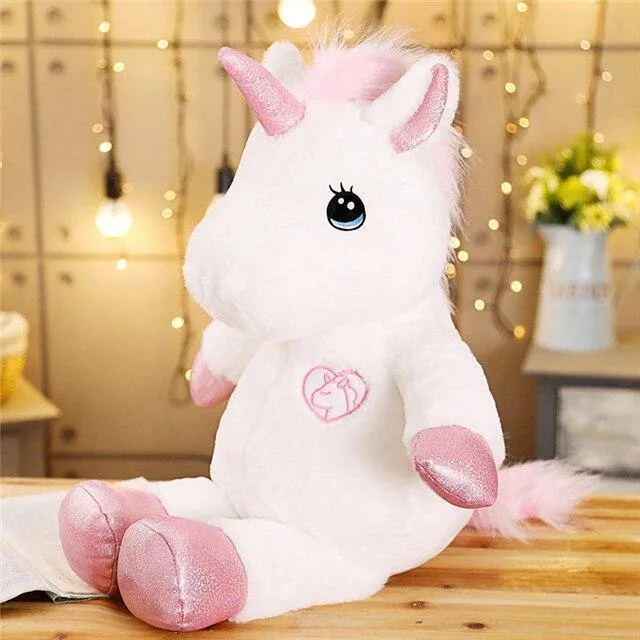 35-150CM Neue Stil Weiche Nette Umarmung Einhorn Plüsch Spielzeug Stofftier Einhorn Puppe Kissen Kissen Dekoration Ornament sofa Kissen G