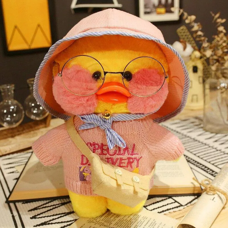30 cm Kawaii Gelbe Ente Plüschtiere Hyaluronsäure Kleine Gelbe Ente Puppe Stofftiere Kinder Mädchen Geburtstag Valentinstag Geschenke