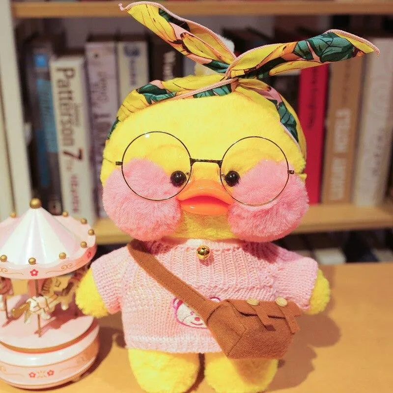 30 cm Kawaii Gelbe Ente Plüschtiere Hyaluronsäure Kleine Gelbe Ente Puppe Stofftiere Kinder Mädchen Geburtstag Valentinstag Geschenke