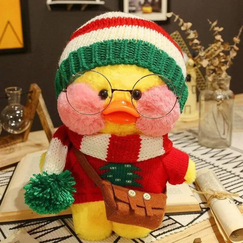 30 cm Kawaii Gelbe Ente Plüschtiere Hyaluronsäure Kleine Gelbe Ente Puppe Stofftiere Kinder Mädchen Geburtstag Valentinstag Geschenke