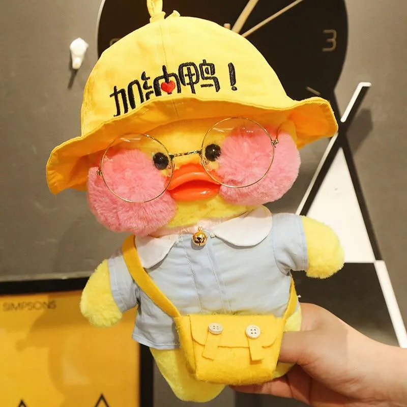 30 cm Kawaii Gelbe Ente Plüschtiere Hyaluronsäure Kleine Gelbe Ente Puppe Stofftiere Kinder Mädchen Geburtstag Valentinstag Geschenke