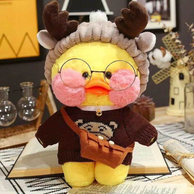 30 cm Kawaii Gelbe Ente Plüschtiere Hyaluronsäure Kleine Gelbe Ente Puppe Stofftiere Kinder Mädchen Geburtstag Valentinstag Geschenke