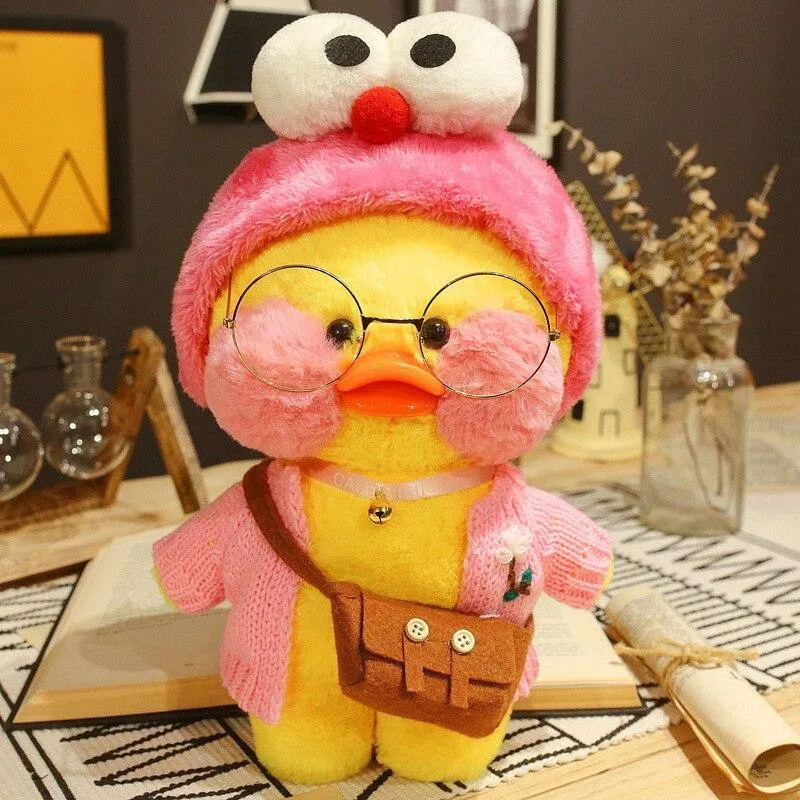 30 cm Kawaii Gelbe Ente Plüschtiere Hyaluronsäure Kleine Gelbe Ente Puppe Stofftiere Kinder Mädchen Geburtstag Valentinstag Geschenke