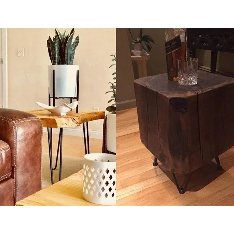 4 Stücke 4-28 zoll Metall Haarnadel Tisch Schreibtischbein Massivem Eisendraht Stützbein Für Sofa Schrank Stühle DIY Handwerk Möbel Hardware