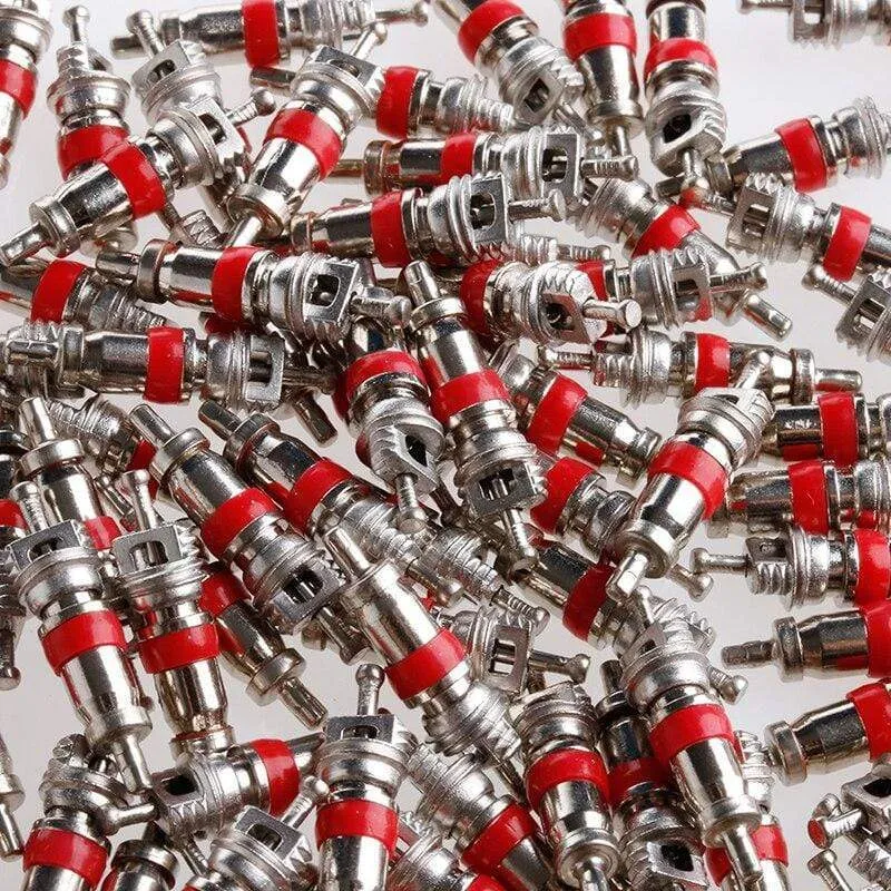 100 Teile/satz Auto Ersatz Reifen Reifen Ventil Stem Kern Teil Neue Q9QD