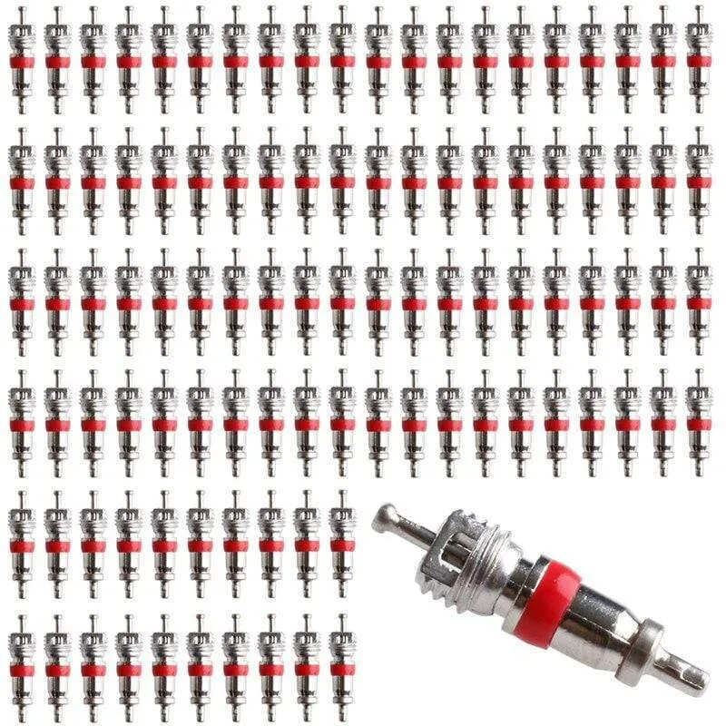 100 Teile/satz Auto Ersatz Reifen Reifen Ventil Stem Kern Teil Neue Q9QD