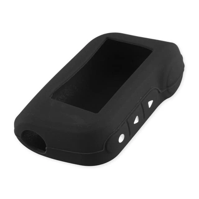 Silikon Auto Schlüssel Fall für Starline A93 A63 Russische Version Zwei Weg Auto Alarm LCD Fernbedienung Schlüsselbund Fob Abdeckung