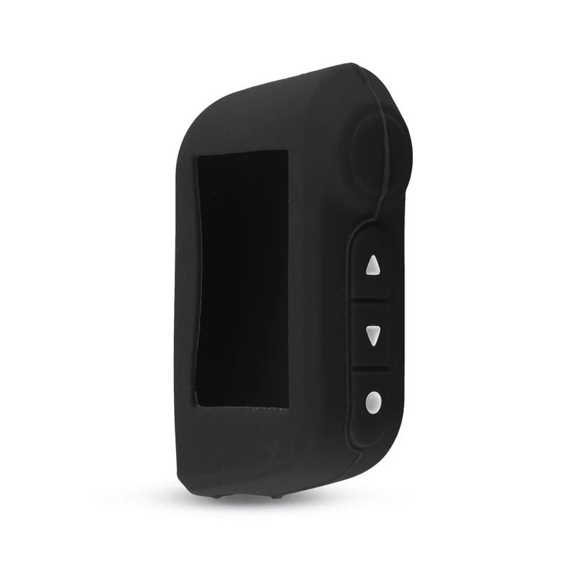 Silikon Auto Schlüssel Fall für Starline A93 A63 Russische Version Zwei Weg Auto Alarm LCD Fernbedienung Schlüsselbund Fob Abdeckung