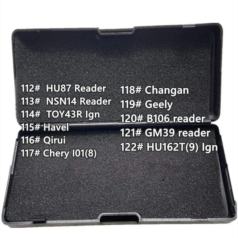 81-94 LiShi 2 in 1 Werkzeug TOY43 TOY43 TOY38R VAG2015 HU162T 8 VA6 VA2T VAC102 WT47T YH35R YM15 YM23 YM28 YM30 Autoschlosserwerkzeuge