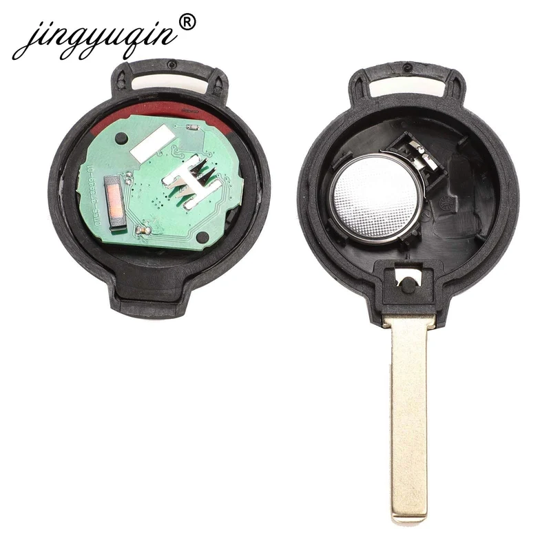 3/4 tasten Auto Funkschlüssel Passend für Mercedes-Benz Smart Smart Für zwei 451 2007 2008 2009 2010 2011 2012 2013 433Mhz ID46