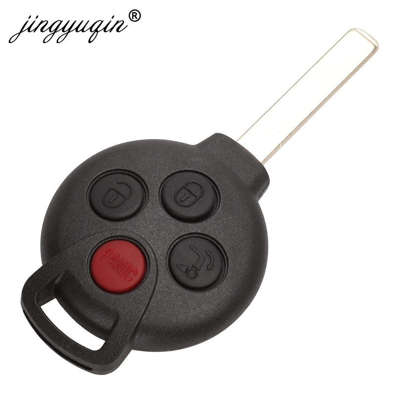 3/4 tasten Auto Funkschlüssel Passend für Mercedes-Benz Smart Smart Für zwei 451 2007 2008 2009 2010 2011 2012 2013 433Mhz ID46