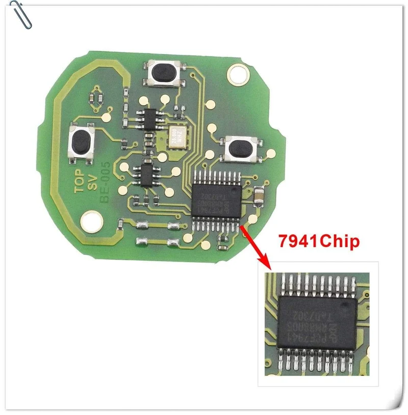 3/4 tasten Auto Funkschlüssel Passend für Mercedes-Benz Smart Smart Für zwei 451 2007 2008 2009 2010 2011 2012 2013 433Mhz ID46