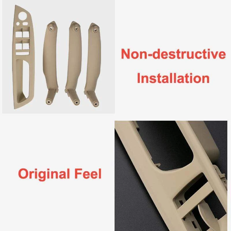 Armlehne Auto links vorne Fahrersitz LHD Innentürgriff Innenverkleidung Pull Trim Abdeckung für BMW E70 E71 E72 X5 X6 2007-2014