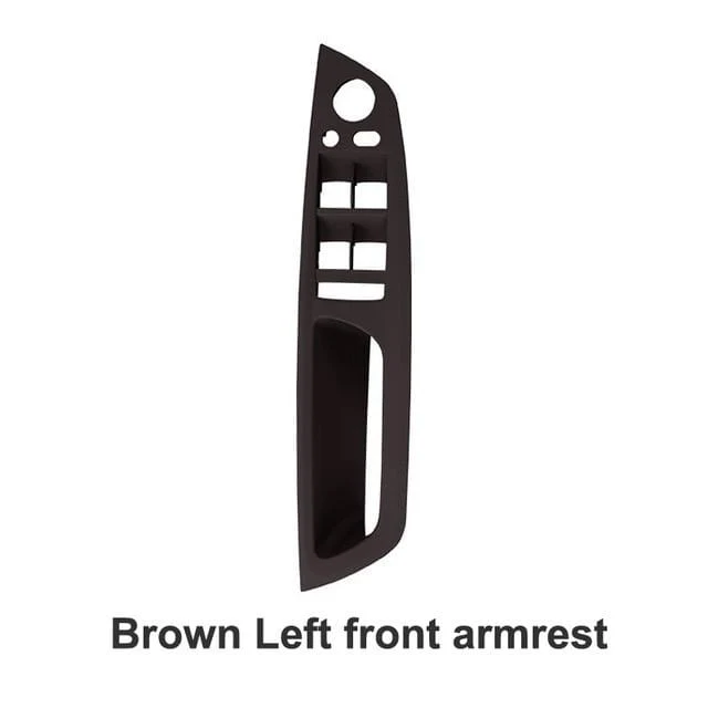 Armlehne Auto links vorne Fahrersitz LHD Innentürgriff Innenverkleidung Pull Trim Abdeckung für BMW E70 E71 E72 X5 X6 2007-2014
