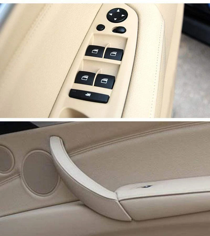 Armlehne Auto links vorne Fahrersitz LHD Innentürgriff Innenverkleidung Pull Trim Abdeckung für BMW E70 E71 E72 X5 X6 2007-2014