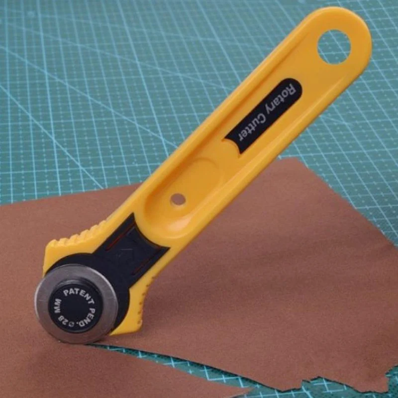 Rollschneider DIY Kunsthandwerk Schneiden Tuch Werkzeug Patchwork Roller Rad Rundmesser Nähzubehör Leder Papier Stoff