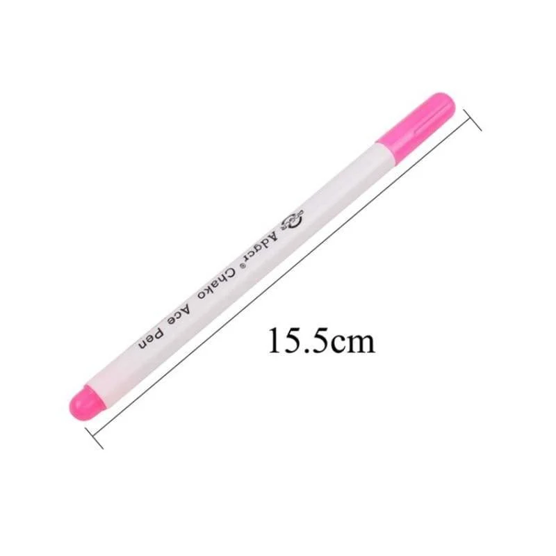 6pcs Wasser löschbare Stifte Stoffmarker Lösliche Kreuzstich Bleistift Patchwork Handarbeiten für Nähwerkzeuge Zubehör Kunsthandwerk